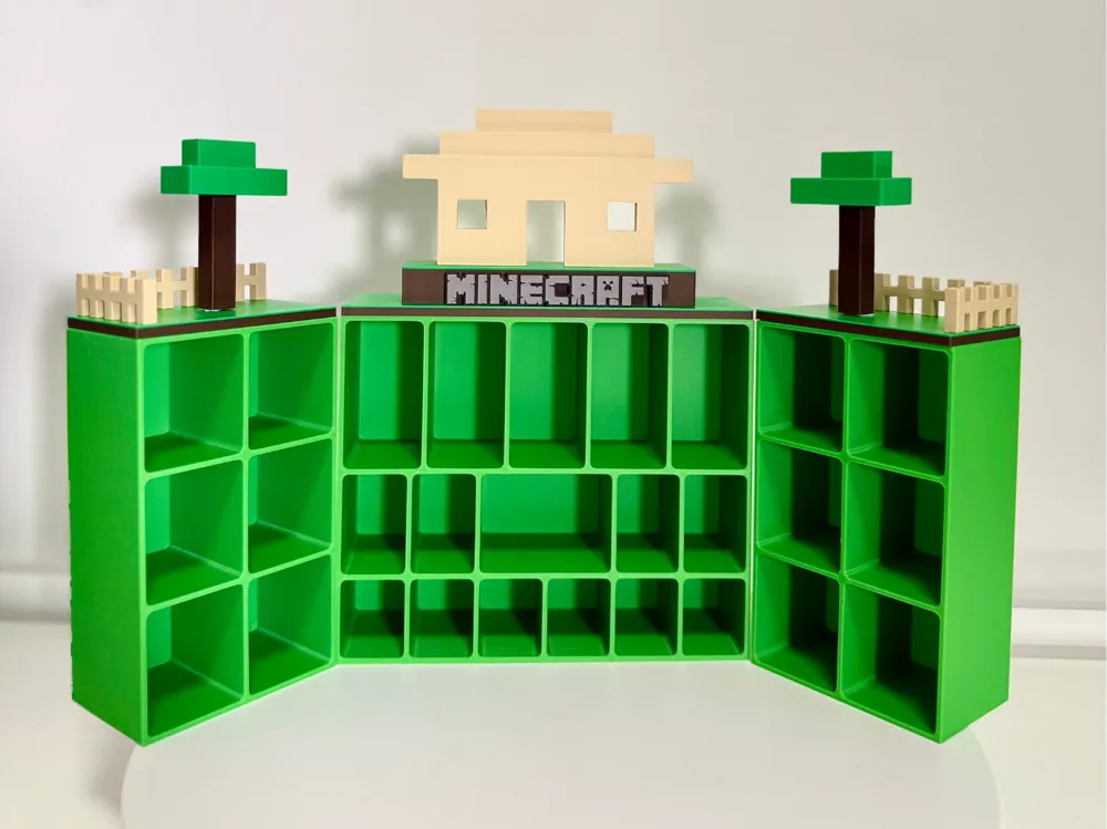 Minecraft Village Display Stand