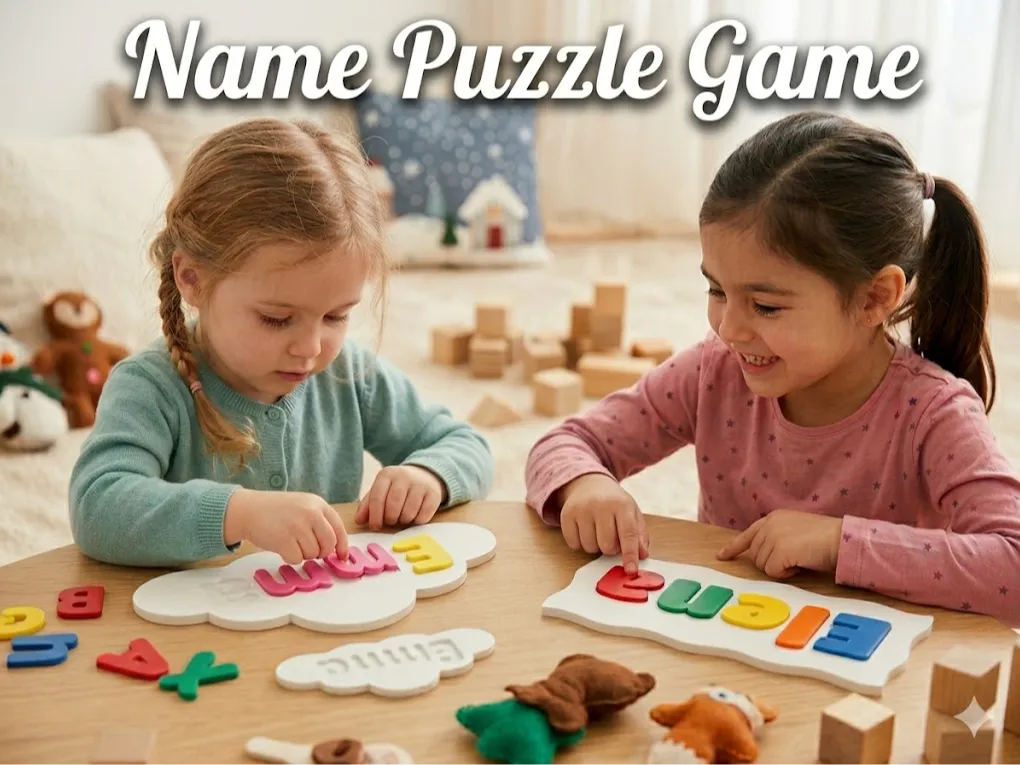 Name Puzzle Game. - Free 3D Print Model - MakerWorld