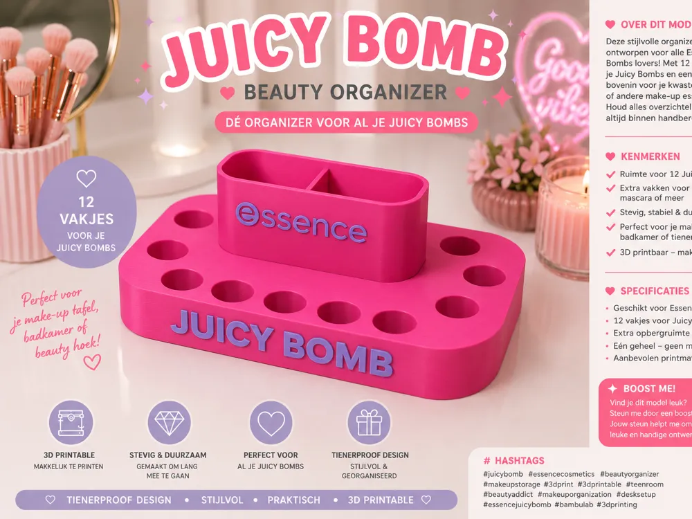 Essence Beauty Organizer + Extra Storage
