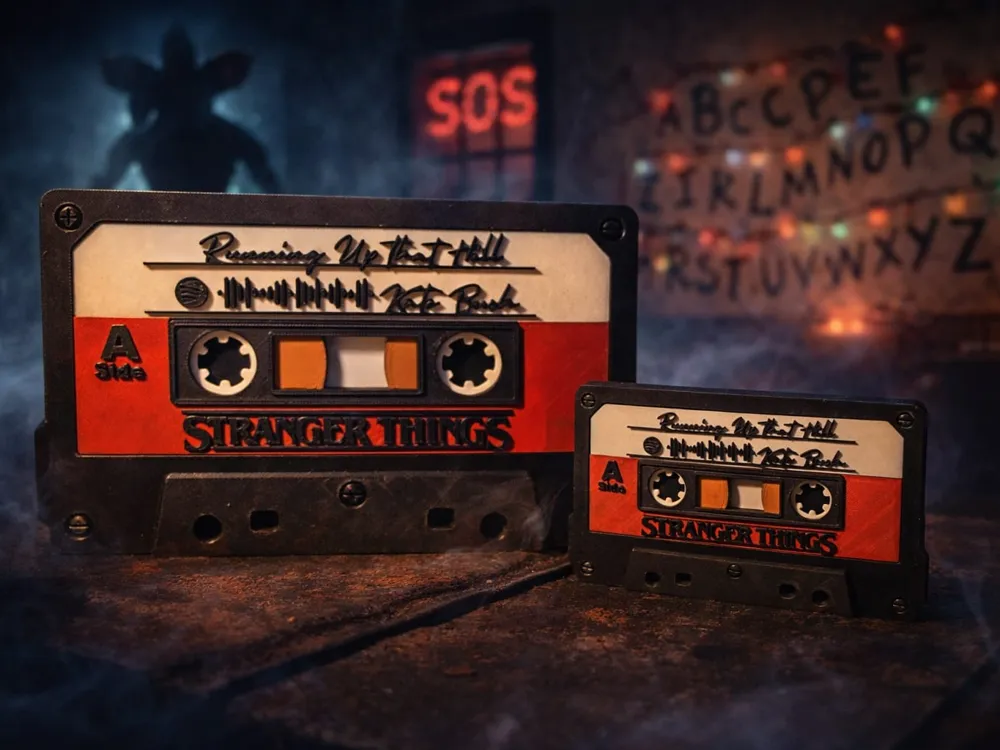 Stranger Things Casette Max Vecna Demogorgon