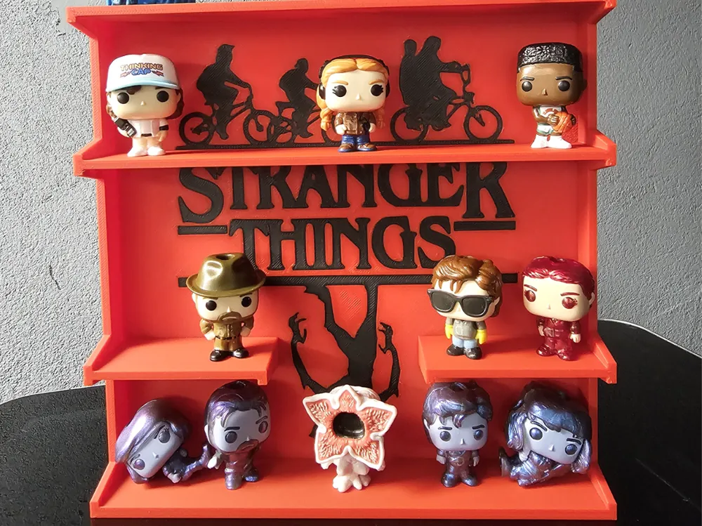 Stranger Things Kinder Joy display stand