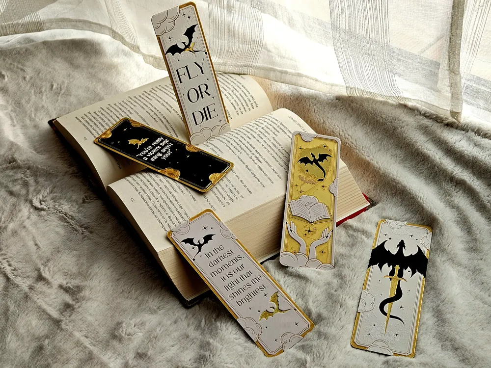 Fourth Wing - Bookmarks Set 1/2
