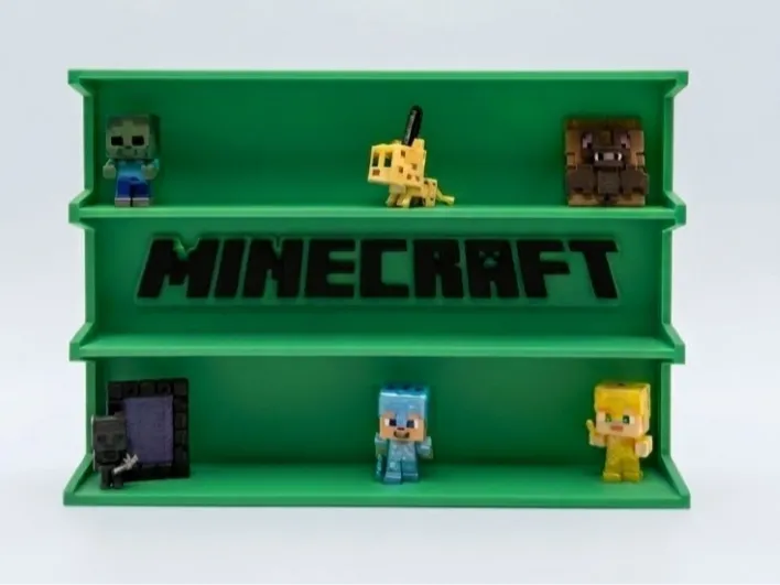 Display for Minecraft toys from Kinder Joy